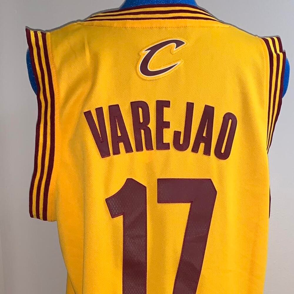 Cleveland Cavs Anderson Varejao Adidas Men's small One for All Jersey